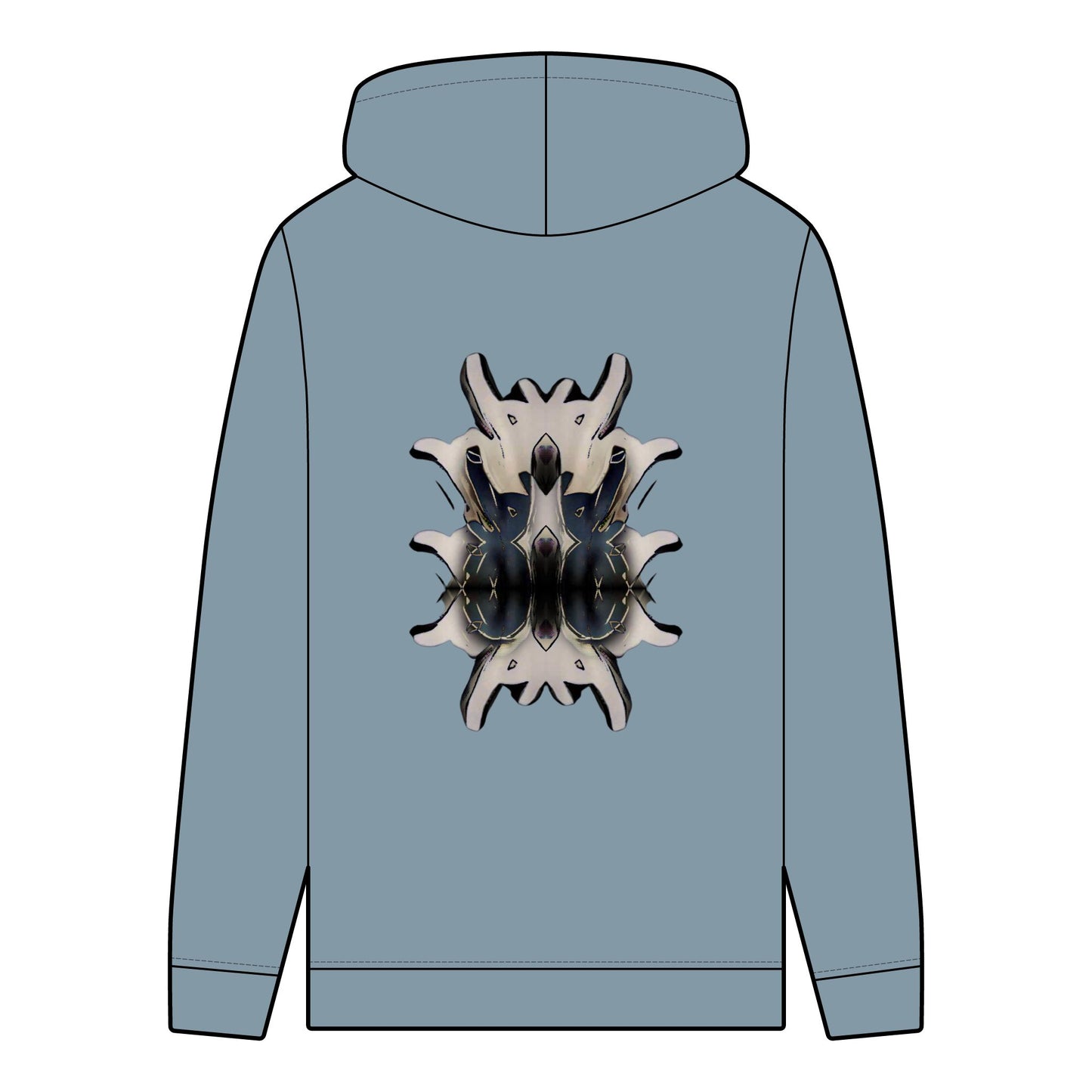 Men's Organic Hoodie with Bold Graphic Designs