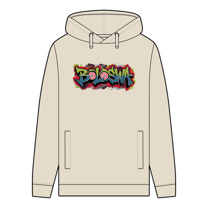 Men's Organic Hoodie with Bold Graphic Designs