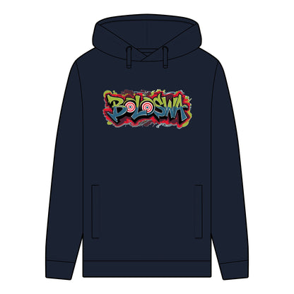 Men's Organic Hoodie with Bold Graphic Designs