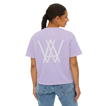 Women's wayom Tee - Heart Design with 'BOLOSWA' | Trendy Casual Wear